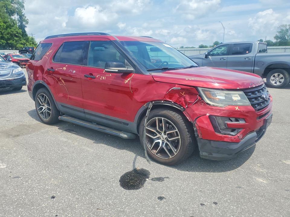 Photo 4 from auction – 2017 FORD EXPLORER with VIN 1FM5K8GT7HGB57988
