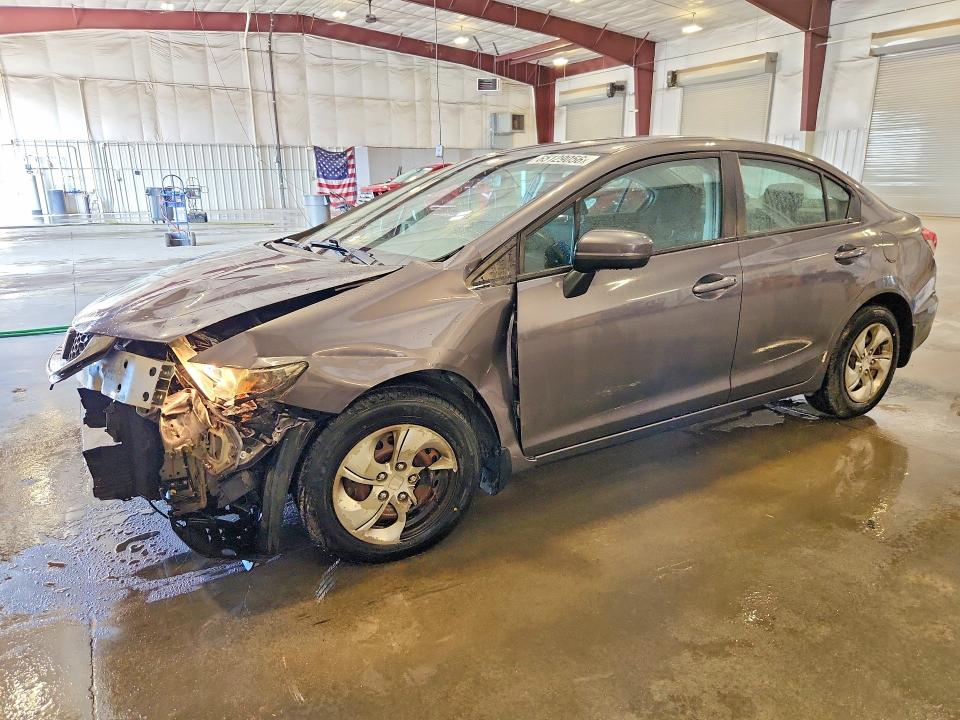 HONDA CIVIC 2015 with VIN 19XFB2F55FE011191 - Photo from auction