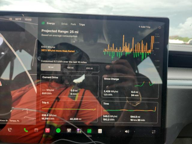 Photo 9 from auction – 2023 TESLA MODEL S with VIN 5YJSA1E65PF515757