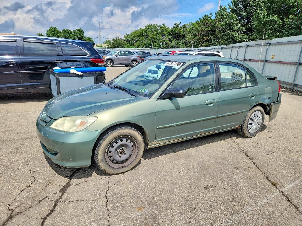 HONDA CIVIC 2004 with VIN 2HGES16544H519919 - Photo from auction