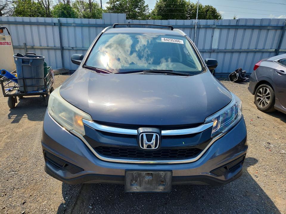 Photo 5 from auction – 2016 HONDA CR-V with VIN 2HKRM4H34GH130801