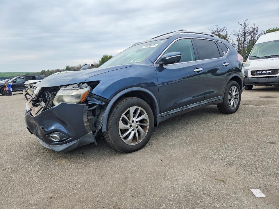 NISSAN ROGUE 2015 with VIN 5N1AT2MV9FC897156 - Photo from auction