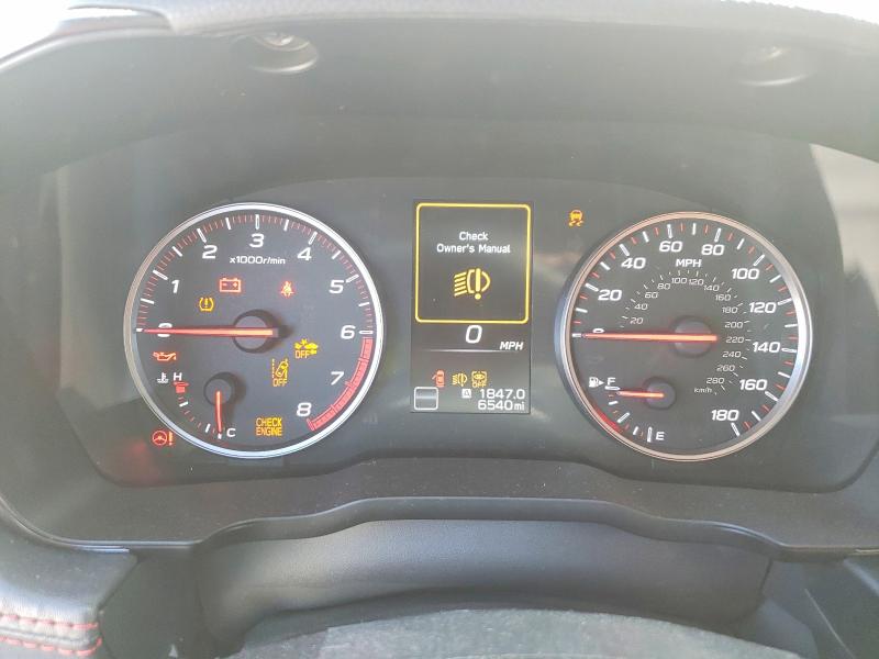 Photo 9 from auction – 2026 SUBARU WRX with VIN JF1VBAH64T9802622