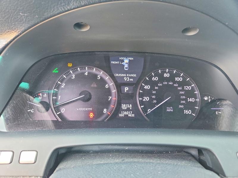 Photo 9 from auction – 2011 LEXUS LS with VIN JTHBL5EF2B5102897