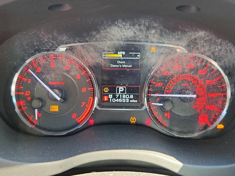 Photo 9 from auction – 2017 SUBARU WRX with VIN JF1VA1E66H8801380