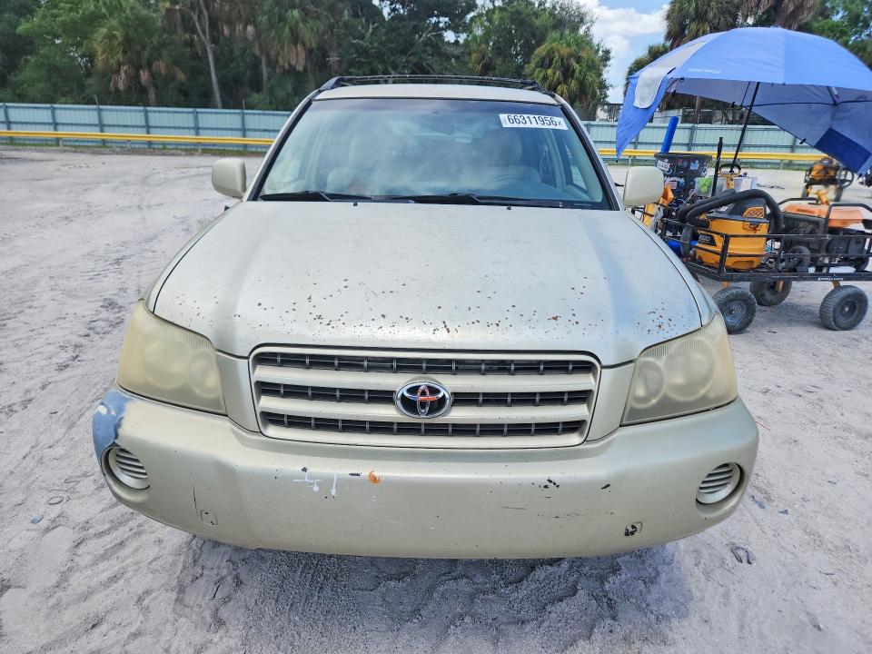Photo 5 from auction – 2003 TOYOTA HIGHLANDER with VIN JTEGF21A030119750