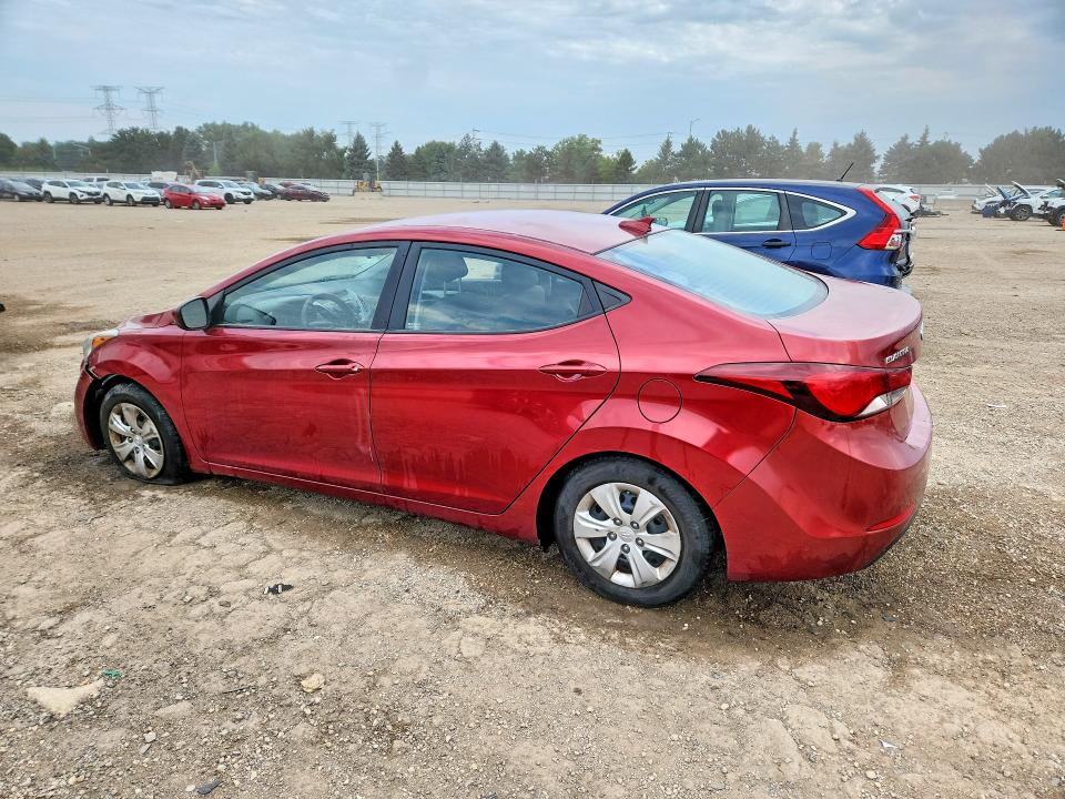 Photo 2 from auction – 2016 HYUNDAI ELANTRA with VIN 5NPDH4AE5GH763074