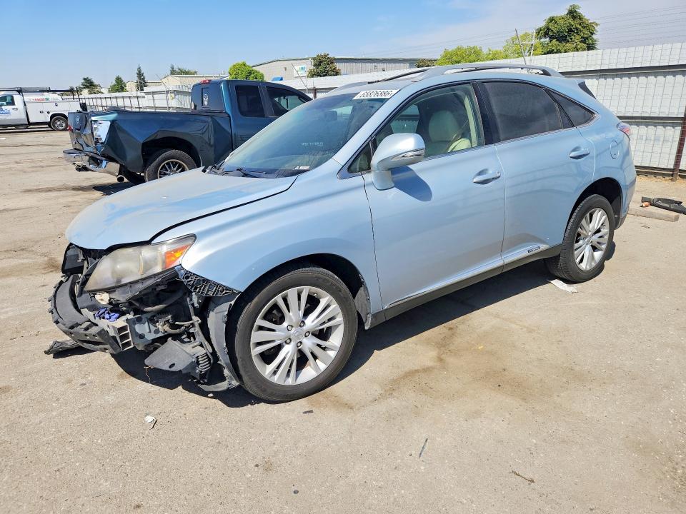 LEXUS RX 2011 with VIN JTJBC1BA1B2040538 - Photo from auction