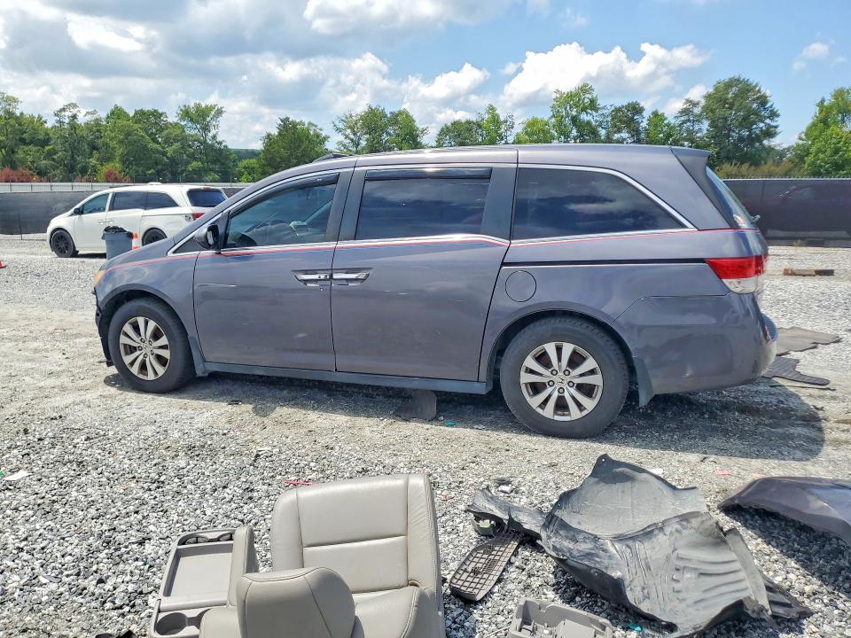 Photo 2 from auction – 2015 HONDA ODYSSEY with VIN 5FNRL5H66FB067541