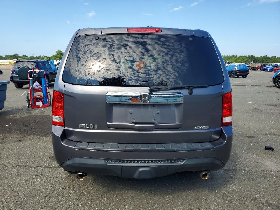 Photo 6 from auction – 2014 HONDA PILOT with VIN 5FNYF4H51EB037155