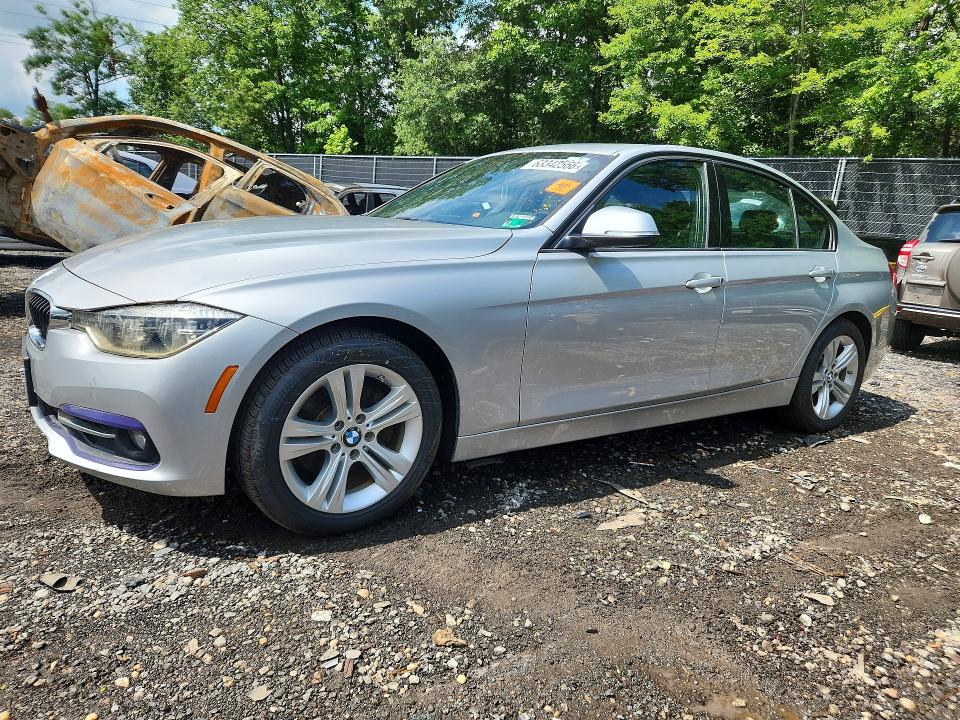 BMW 328 2016 with VIN WBA8E3G55GNT77599 - Photo from auction