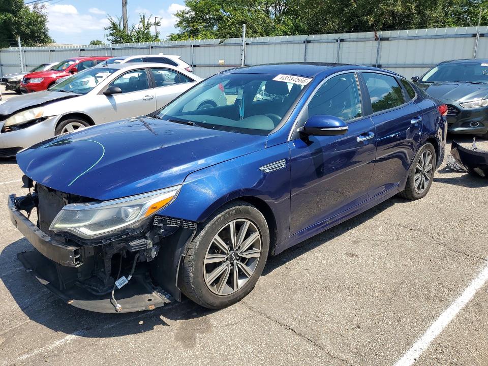 KIA OPTIMA 2019 with VIN 5XXGT4L32KG360231 - Photo from auction