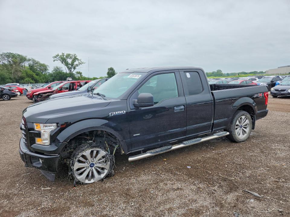 FORD F150 2017 with VIN 1FTEX1EP3HKD17882 - Photo from auction