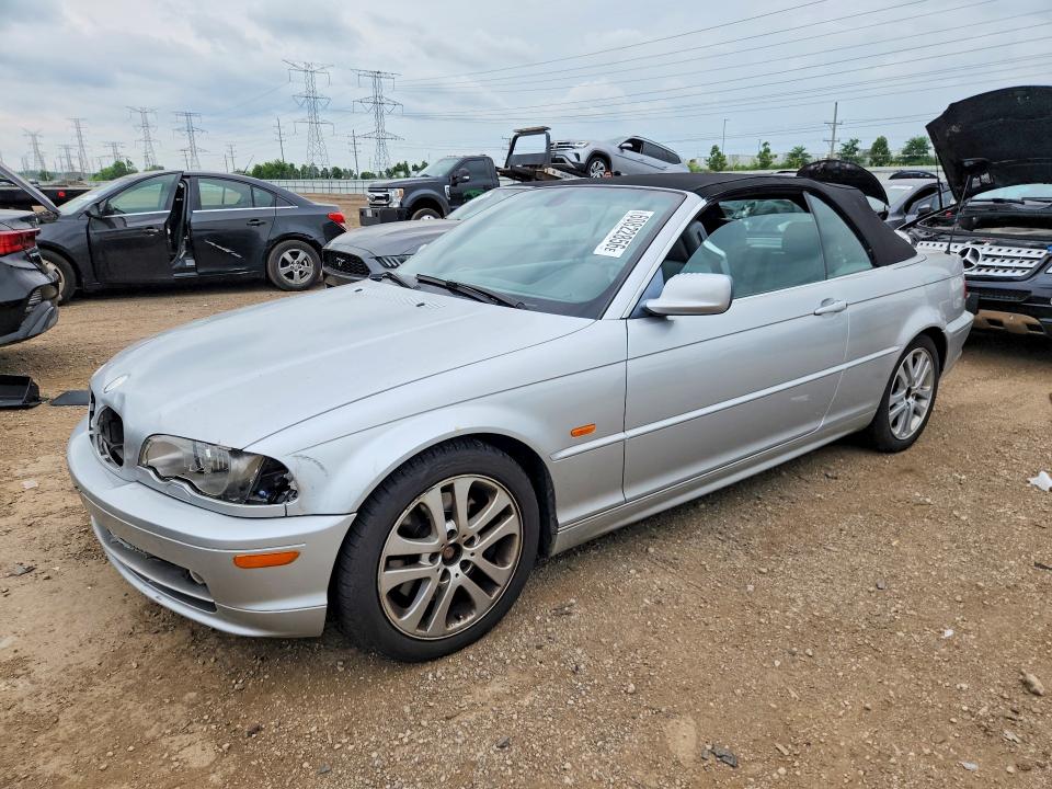 BMW 330 2001 with VIN WBABS53441JU85783 - Photo from auction
