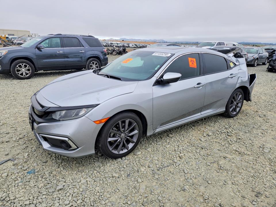 HONDA CIVIC 2020 with VIN 19XFC1F37LE217338 - Photo from auction