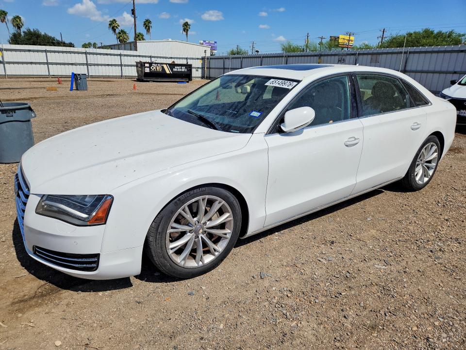AUDI A8 2014 with VIN WAURGAFD3EN007860 - Photo from auction
