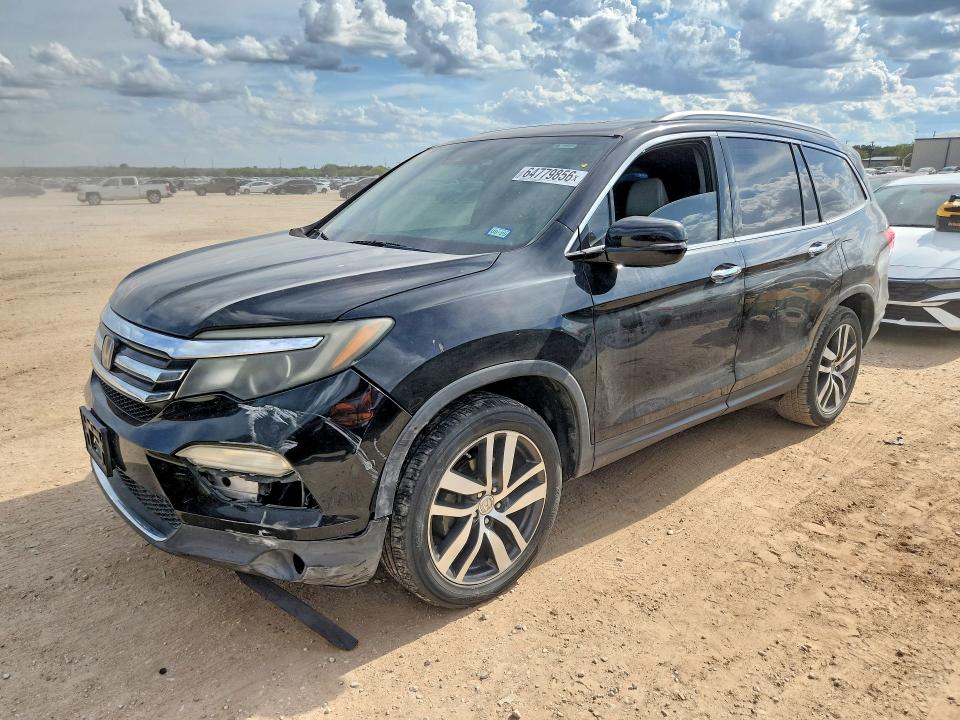HONDA PILOT 2016 with VIN 5FNYF5H98GB027251 - Photo from auction
