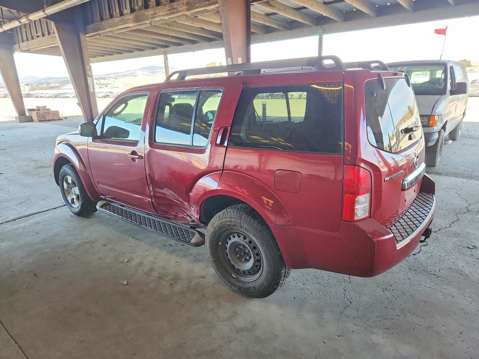 Photo 2 from auction – 2008 NISSAN PATHFINDER with VIN 5N1AR18U18C654860