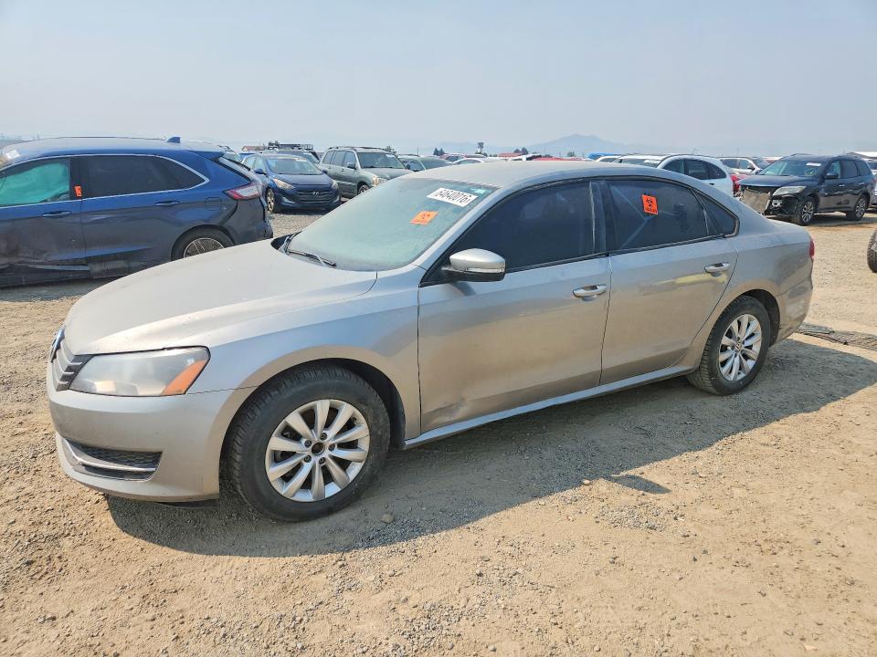VOLKSWAGEN PASSAT 2012 with VIN 1VWAH7A32CC080237 - Photo from auction