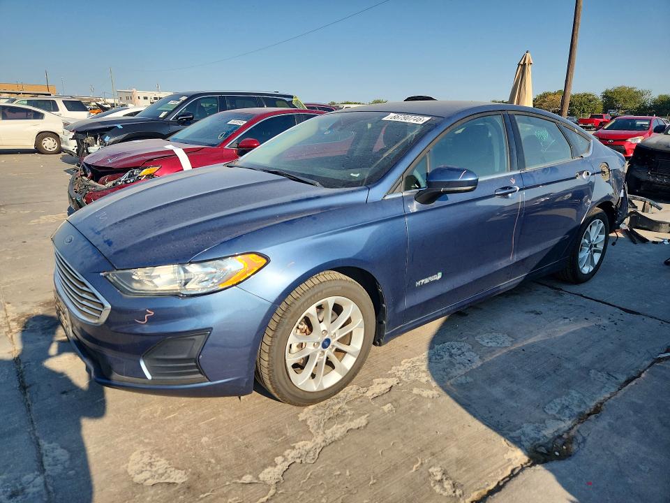 FORD FUSION 2019 with VIN 3FA6P0LU6KR208431 - Photo from auction