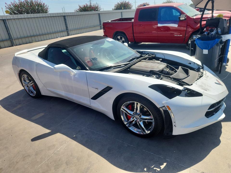 Photo 4 from auction – 2017 CHEVROLET CORVETTE with VIN 1G1YD3D75H5110808