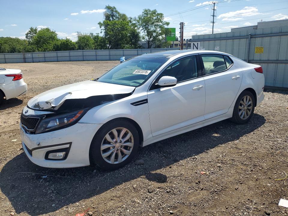KIA OPTIMA 2015 with VIN 5XXGN4A76FG415527 - Photo from auction