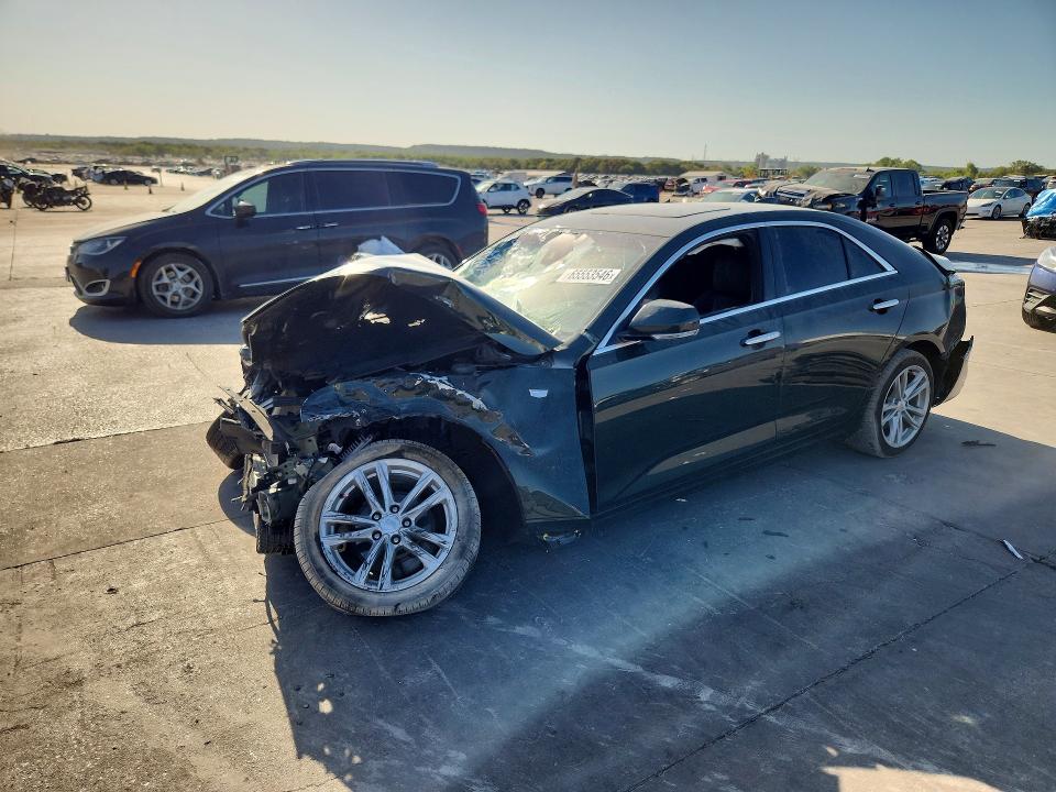 CADILLAC CT4 2021 with VIN 1G6DK5RK2M0111381 - Photo from auction