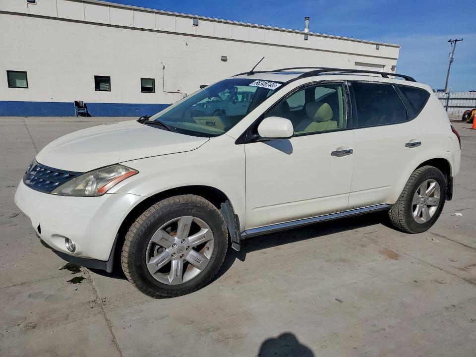 Photo 1 from auction – 2007 NISSAN MURANO with VIN JN8AZ08W47W667720