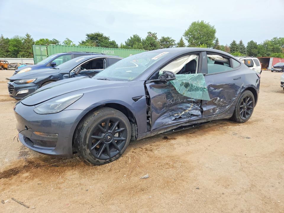 TESLA MODEL 3 2023 with VIN 5YJ3E1EB4PF668927 - Photo from auction