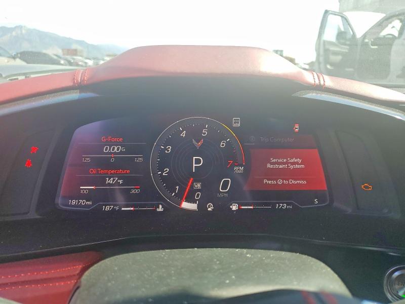 Photo 9 from auction – 2022 CHEVROLET CORVETTE with VIN 1G1YC2D49N5114777