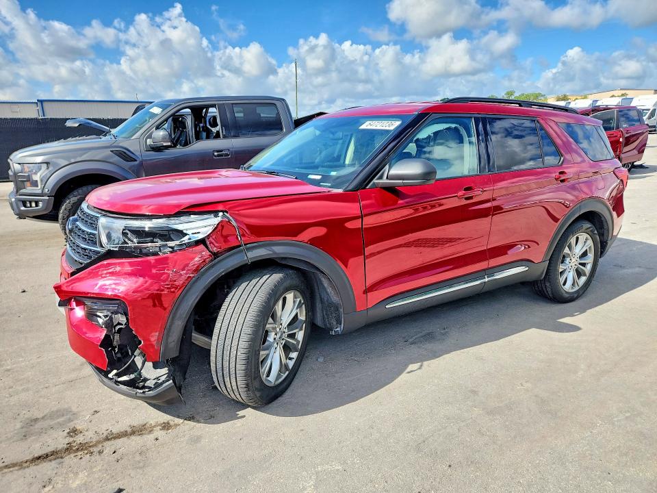 FORD EXPLORER 2020 with VIN 1FMSK7DH2LGB61226 - Photo from auction