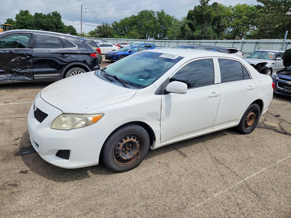 TOYOTA COROLLA 2010 with VIN 2T1BU4EE5AC339031 - Photo from auction