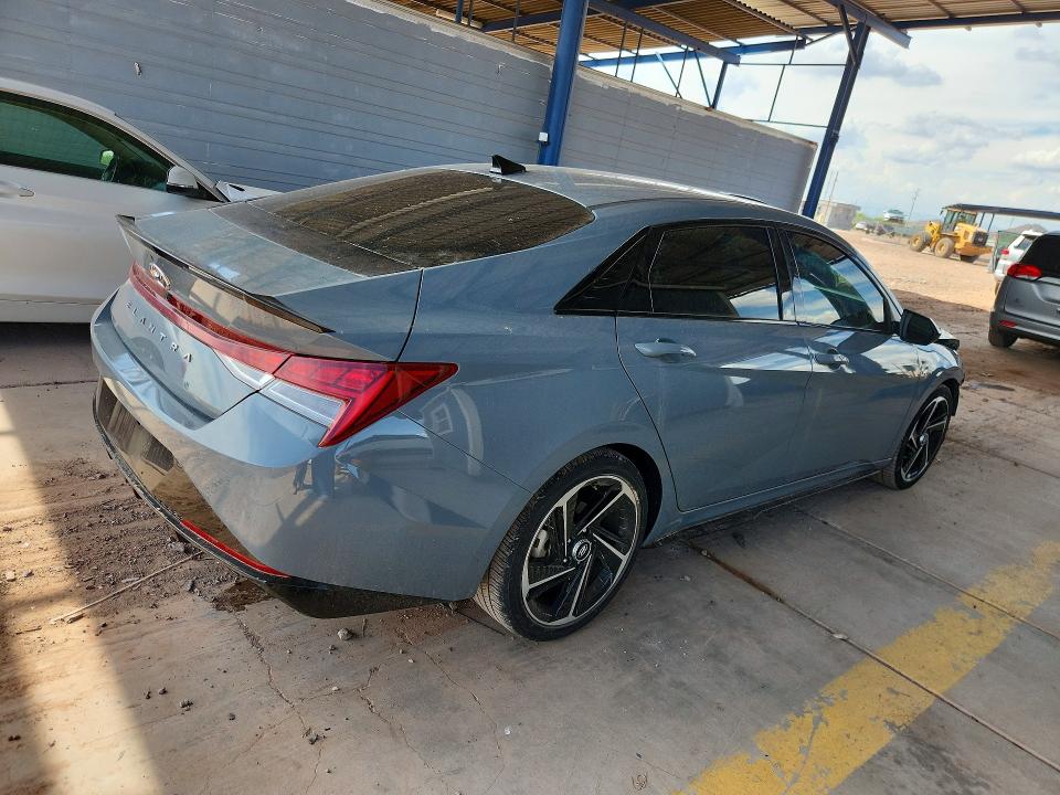 Photo 3 from auction – 2023 HYUNDAI ELANTRA with VIN KMHLR4AF7PU377243