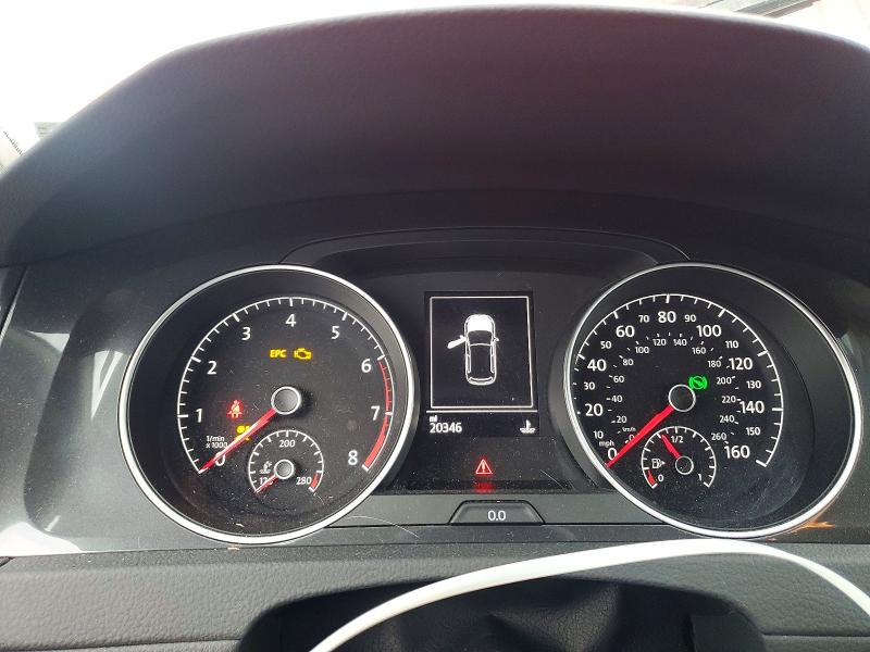 Photo 9 from auction – 2018 VOLKSWAGEN GOLF with VIN 3VWG17AU3JM255307