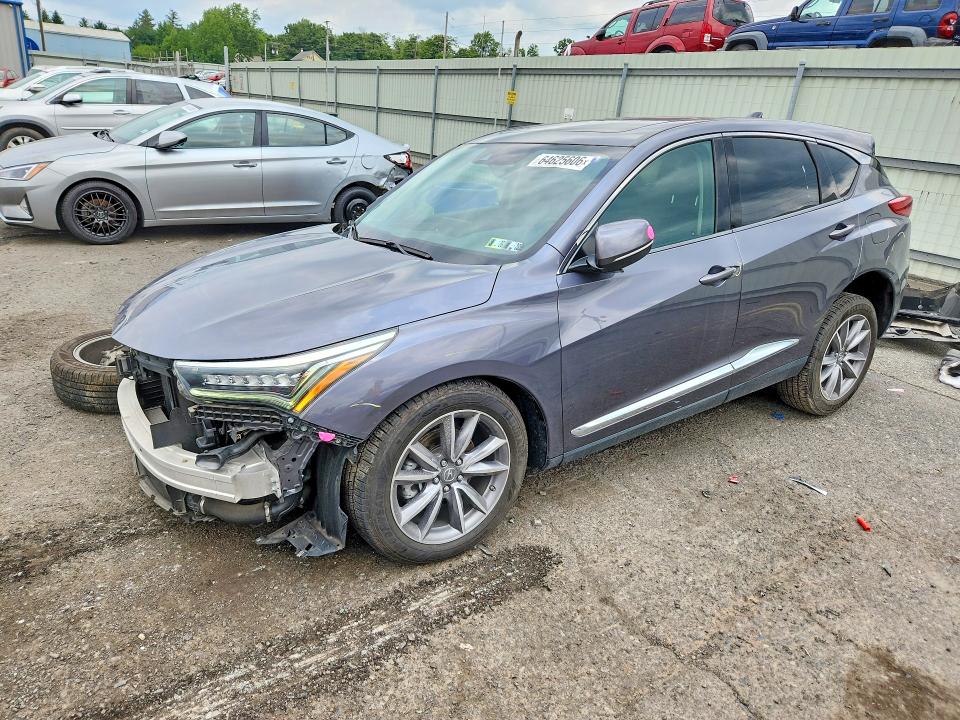 ACURA RDX 2020 with VIN 5J8TC2H58LL009629 - Photo from auction
