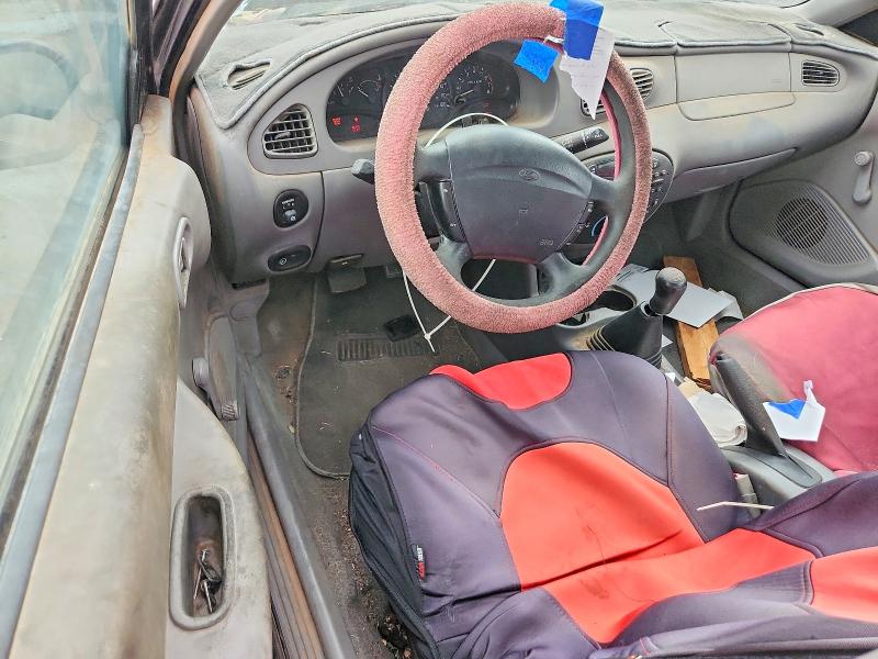 Photo 8 from auction – 1998 FORD ESCORT with VIN 1FAFP13P4WW285396