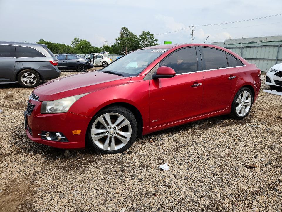 CHEVROLET CRUZE 2012 with VIN 1G1PH5SC6C7138447 - Photo from auction
