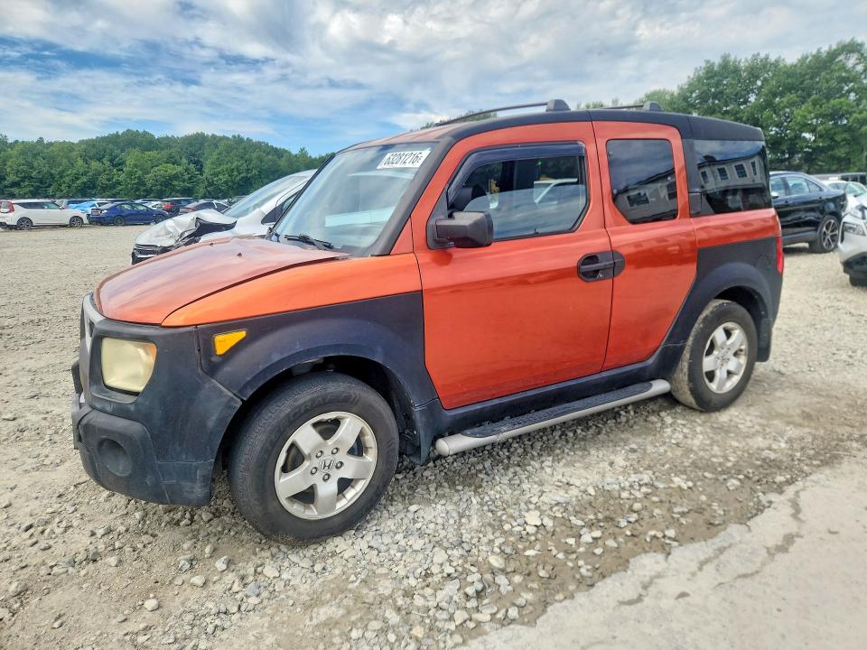 HONDA ELEMENT 2003 with VIN 5J6YH28583L043103 - Photo from auction