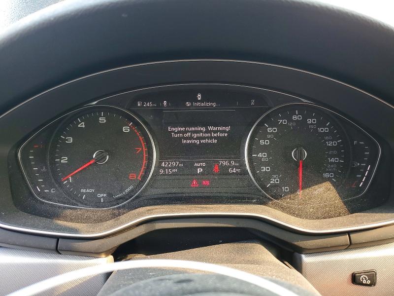 Photo 9 from auction – 2018 AUDI A4 with VIN WAUENAF47JA069719