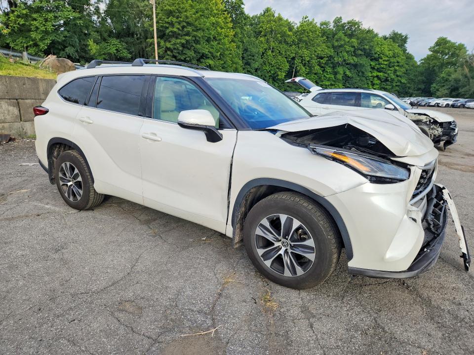 Photo 4 from auction – 2021 TOYOTA HIGHLANDER with VIN 5TDGZRBH1MS532033