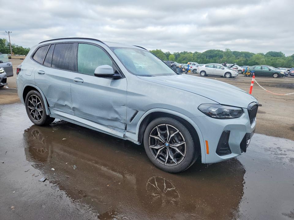 Photo 4 from auction – 2023 BMW X3 with VIN 5UX53DP07P9P42104