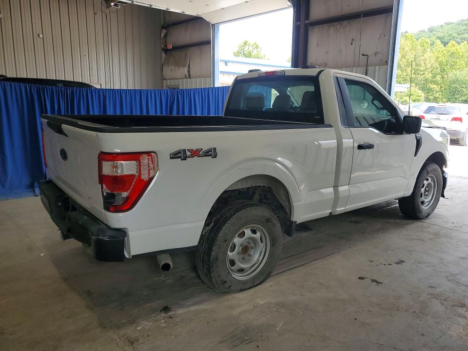 Photo 3 from auction – 2022 FORD F150 with VIN 1FTMF1EB4NKE27564