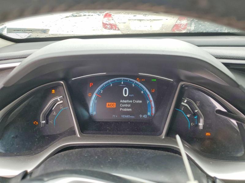 Photo 9 from auction – 2020 HONDA CIVIC with VIN 19XFC1F70LE009787