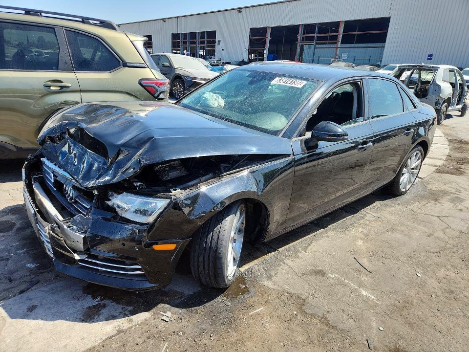 AUDI A4 2017 with VIN WAUANAF4XHN008902 - Photo from auction