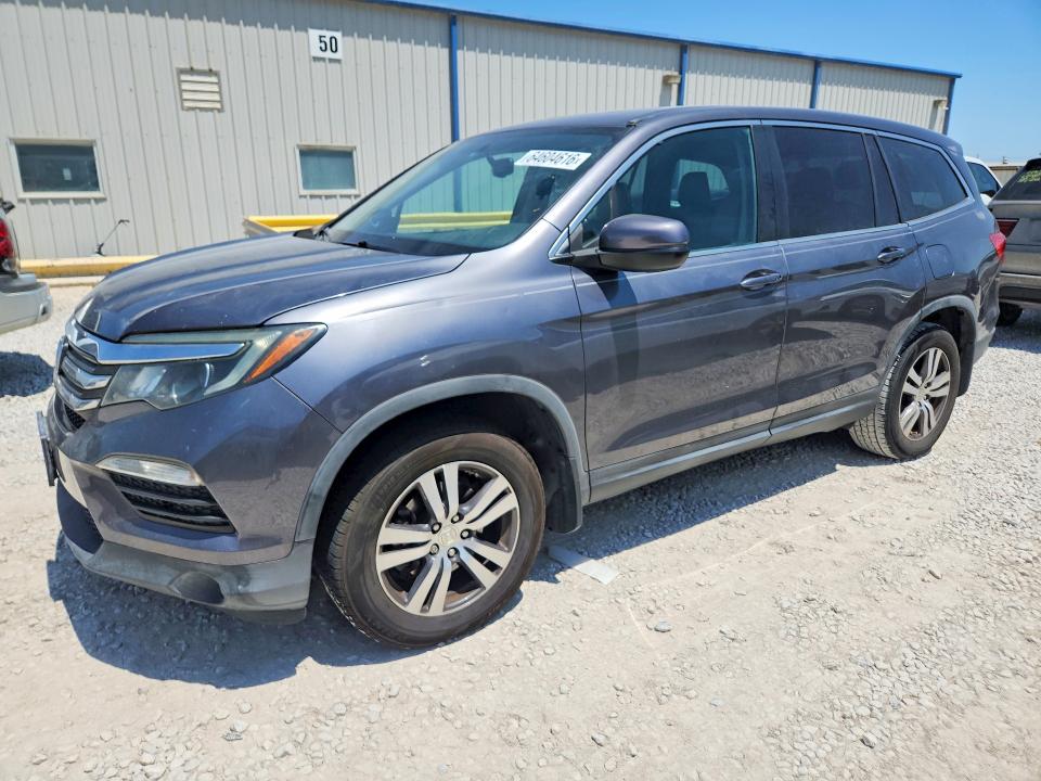 HONDA PILOT 2016 with VIN 5FNYF5H56GB014530 - Photo from auction