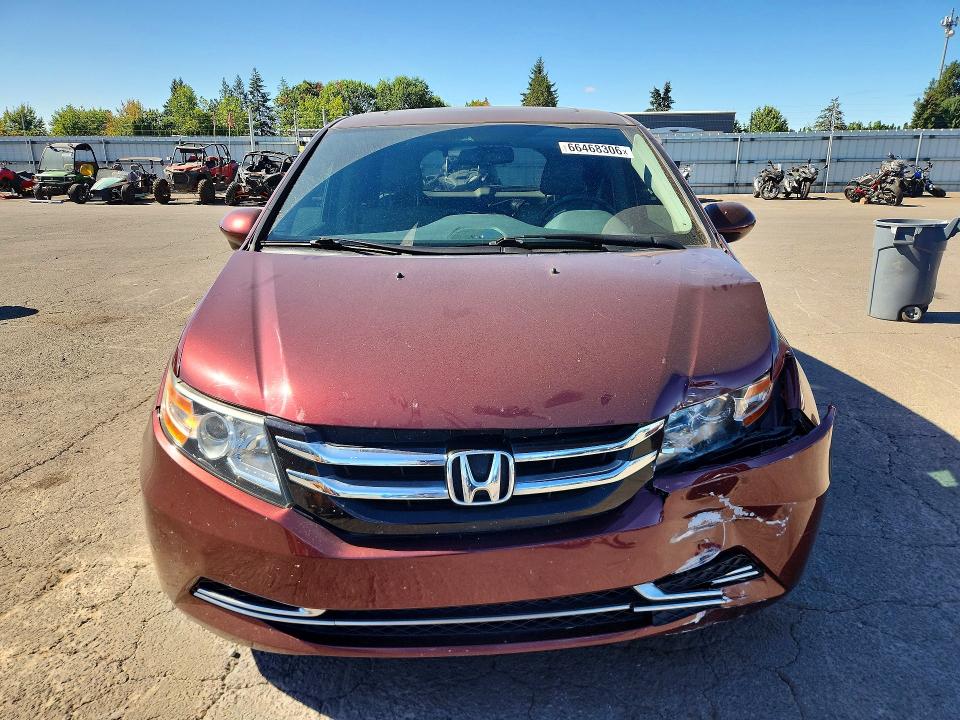 Photo 5 from auction – 2016 HONDA ODYSSEY with VIN 5FNRL5H61GB062202