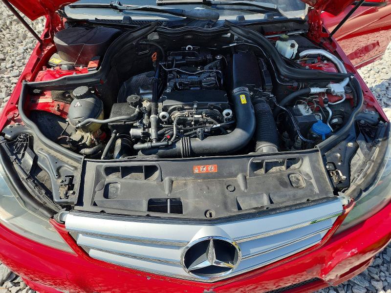 Photo 11 from auction – 2013 MERCEDES-BENZ C with VIN WDDGF4HB5DA790850