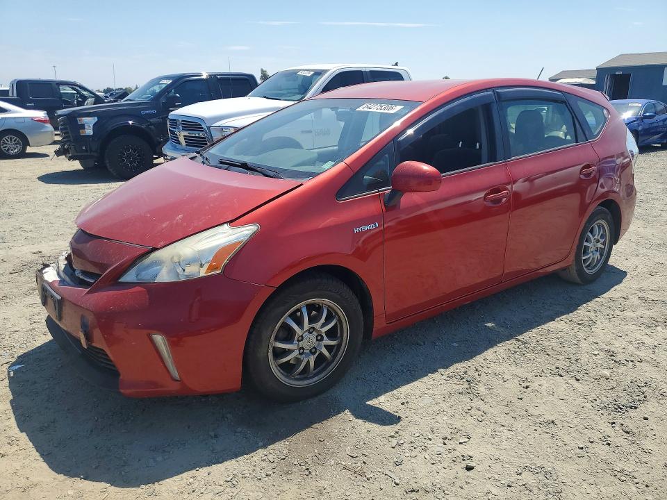 TOYOTA PRIUS V 2014 with VIN JTDZN3EU6EJ000687 - Photo from auction