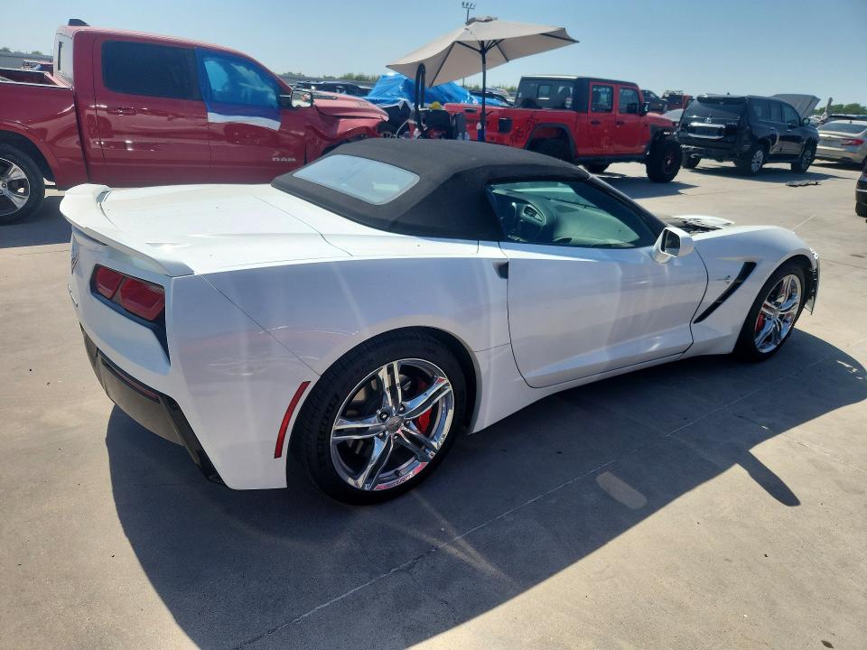 Photo 3 from auction – 2017 CHEVROLET CORVETTE with VIN 1G1YD3D75H5110808