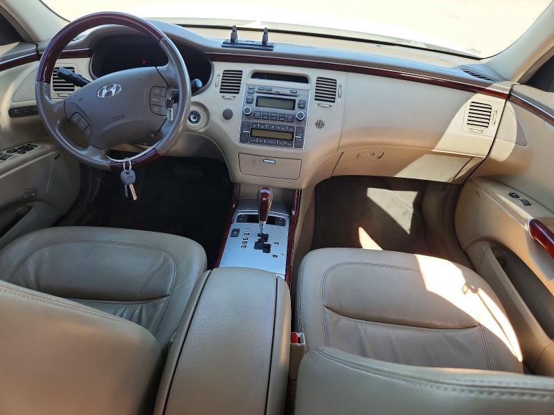 Photo 8 from auction – 2008 HYUNDAI AZERA with VIN KMHFC46FX8A309240